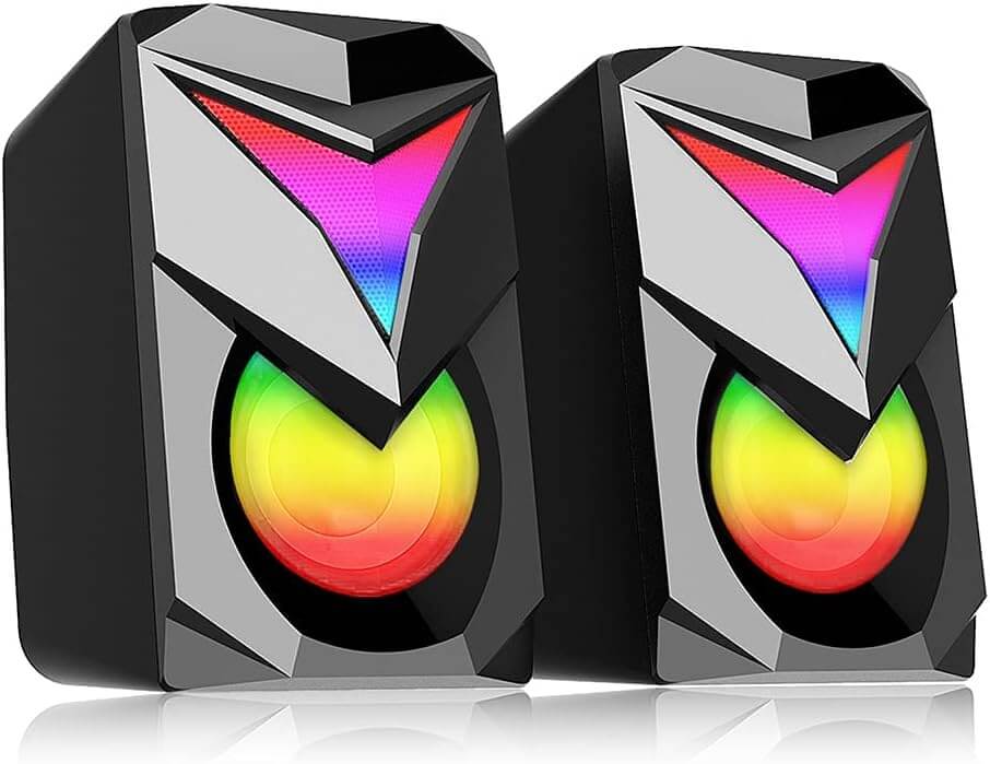 Redragon GS700 Toccata Gaming Speakers Aux 3.5mm Stereo Surround Music RGB 2.1 Heavy Bass Sound Bar for computer PC Loudspeakers Redragon GS700 Toccata Gaming Speakers Aux 3.5mm Stereo Surround Music RGB 2.1 Heavy Bass Sound Bar for computer PC Loudspeakers